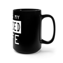 Load image into Gallery viewer, Living My Blessed Black Mug 15oz