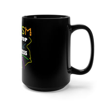 Load image into Gallery viewer, Autism Can&#39;t Stop Greatness Black Mug 15oz