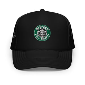 Respect My Grind Starbucks Foam trucker hat