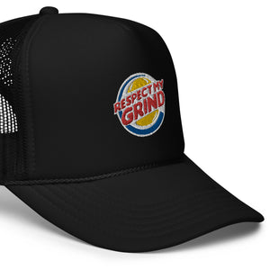 Respect My Grind BK Foam trucker hat