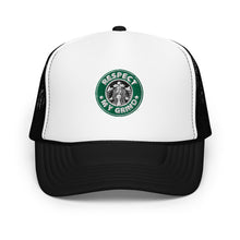 Load image into Gallery viewer, Respect My Grind Starbucks Foam trucker hat