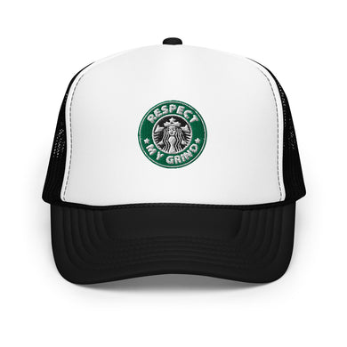 Respect My Grind Starbucks Foam trucker hat