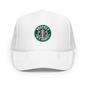 Respect My Grind Starbucks Foam trucker hat