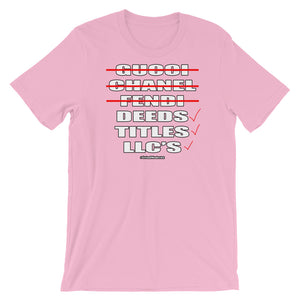 Deeds Titles LLC's Short-Sleeve Unisex T-Shirt