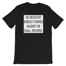 Load image into Gallery viewer, No Negative Energy Short-Sleeve Unisex T-Shirt