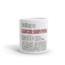 Load image into Gallery viewer, Being A Cancer Survivor made me GREATER Cup