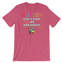 Load image into Gallery viewer, Autism Can&#39;t Stop My Greatness Short-Sleeve Unisex T-Shirt