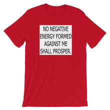 Load image into Gallery viewer, No Negative Energy Short-Sleeve Unisex T-Shirt