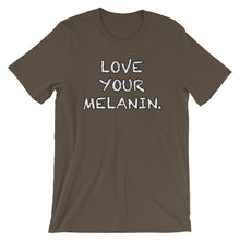 Load image into Gallery viewer, Love Your Melanin Short-Sleeve Unisex T-Shirt