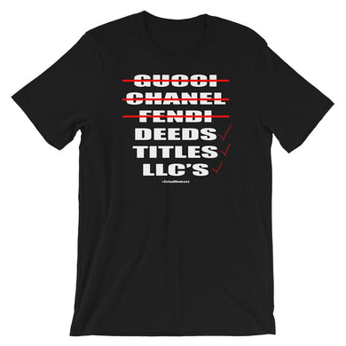 Deeds Titles LLC's Short-Sleeve Unisex T-Shirt