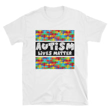 Load image into Gallery viewer, Autism Lives Matter Short-Sleeve Unisex T-Shirt