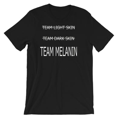 Team Melanin Short-Sleeve Unisex T-Shirt