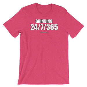 Grinding 24/7/365 Short-Sleeve Unisex T-Shirt